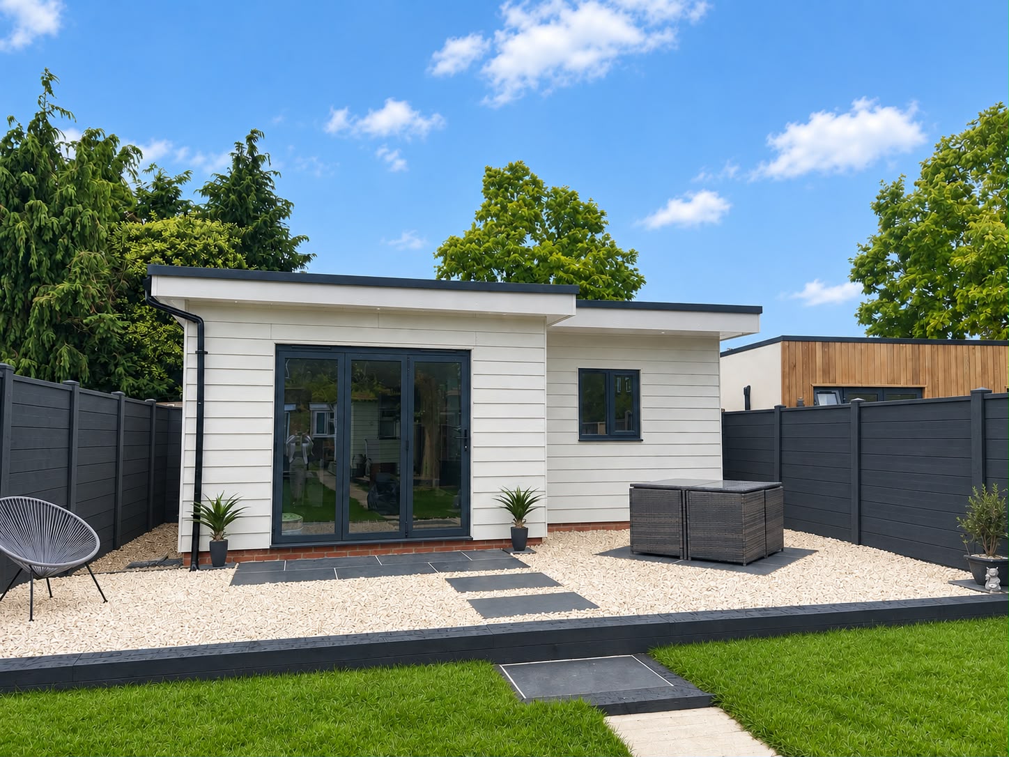 Exterior and private garden at Hub 16